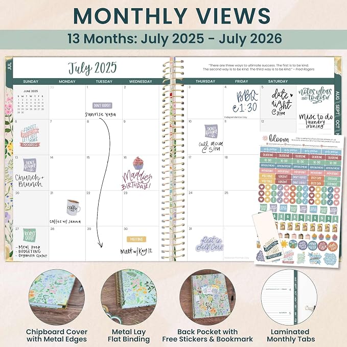 bloom daily planners HARDCOVER Planner 2025-2026 Academic Year - Image 2