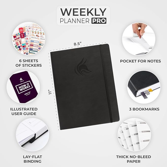 Clever Fox Planner PRO – Weekly & Monthly Life Planner to Increase Productivity - Image 2