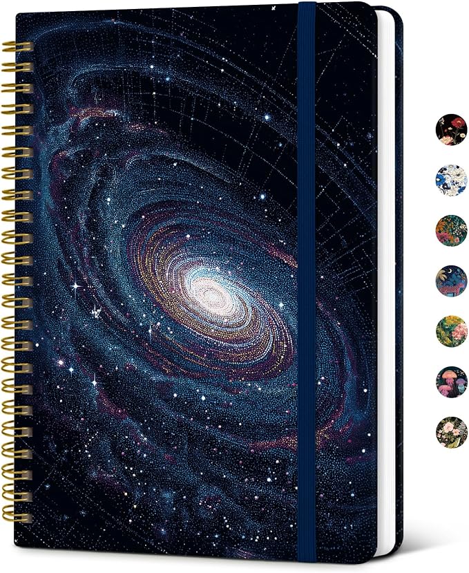 Taja Lined Spiral Notebook Journal by Taja