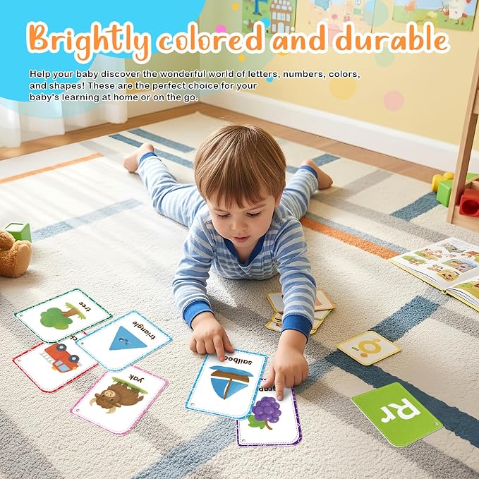 Flash Cards are Designed for Toddlers Aged 1-3. The Set Includes 56 - Image 5
