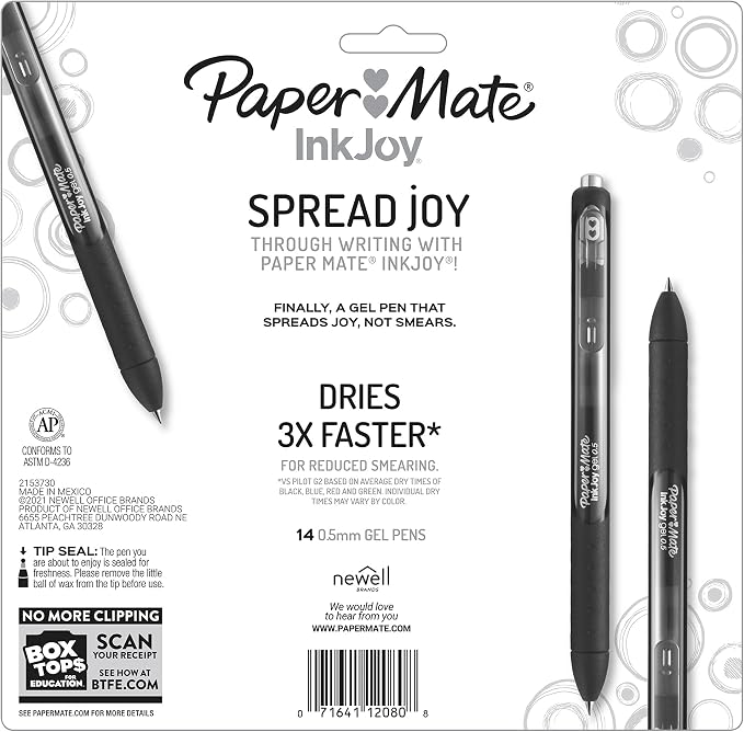 Paper Mate InkJoy Pens, Gel Pens, Fine Point, - Image 7