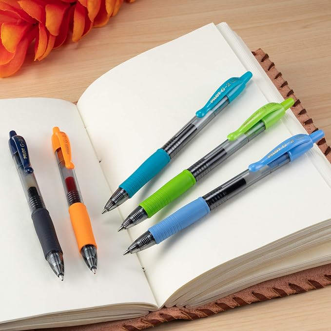 Pilot G2 Premium Retractable Gel-Ink Rolling Ball Pens, Bold Point, 1.0 Gel Pens - Image 4