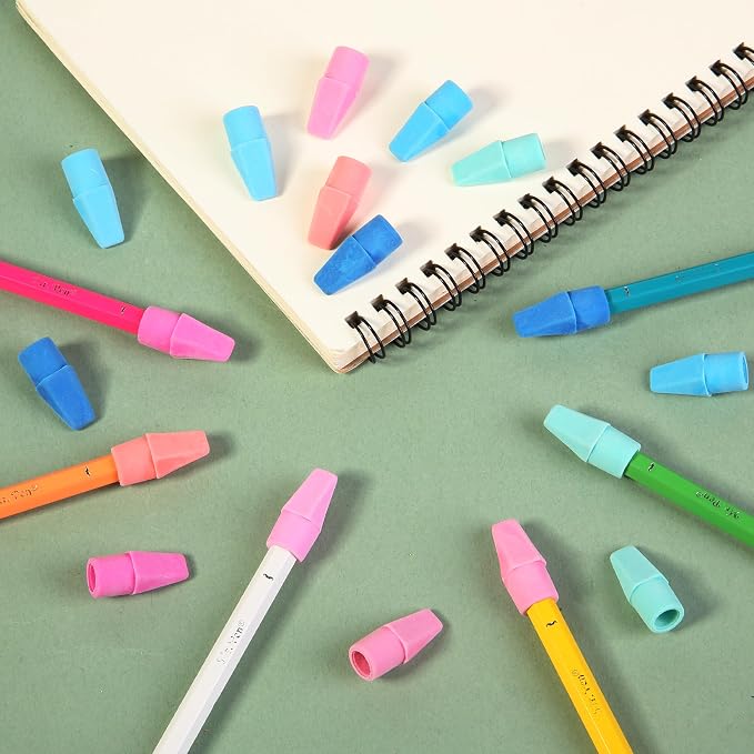 Mr. Pen- Pencil Erasers Toppers, 500 Pack, Latex Free, No Smudge | Mr Pen - Image 6