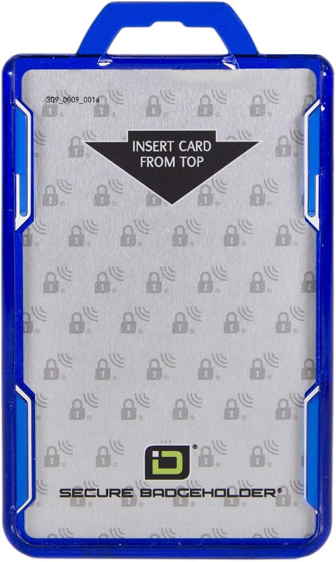ID Stronghold - RFID Blocking Secure Badge Holder - Duolite 2 Card ID Holder - by IDStronghold