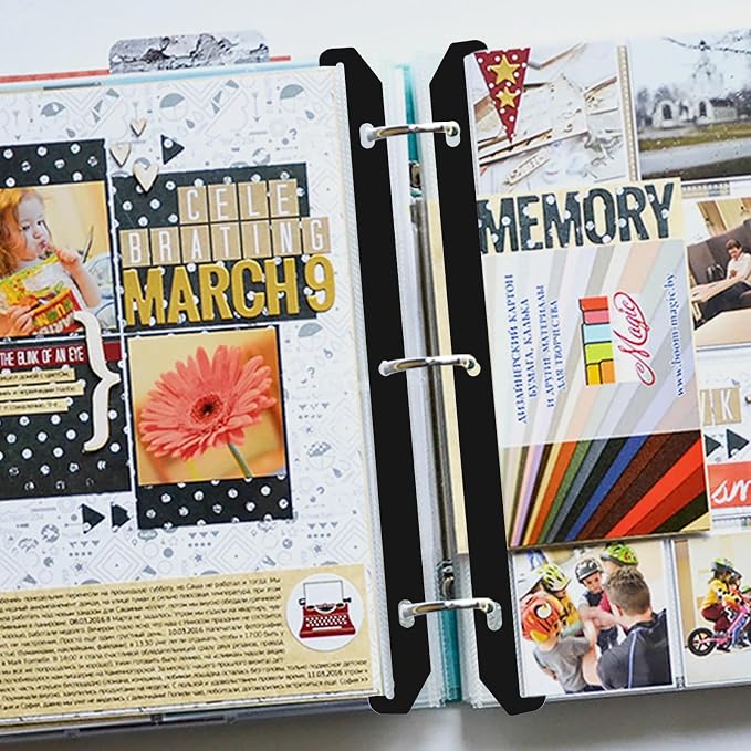 40 Pcs 3 Hole Punched Magazine Holders, Magazine Binder Magazines Organizer 3 - Image 6