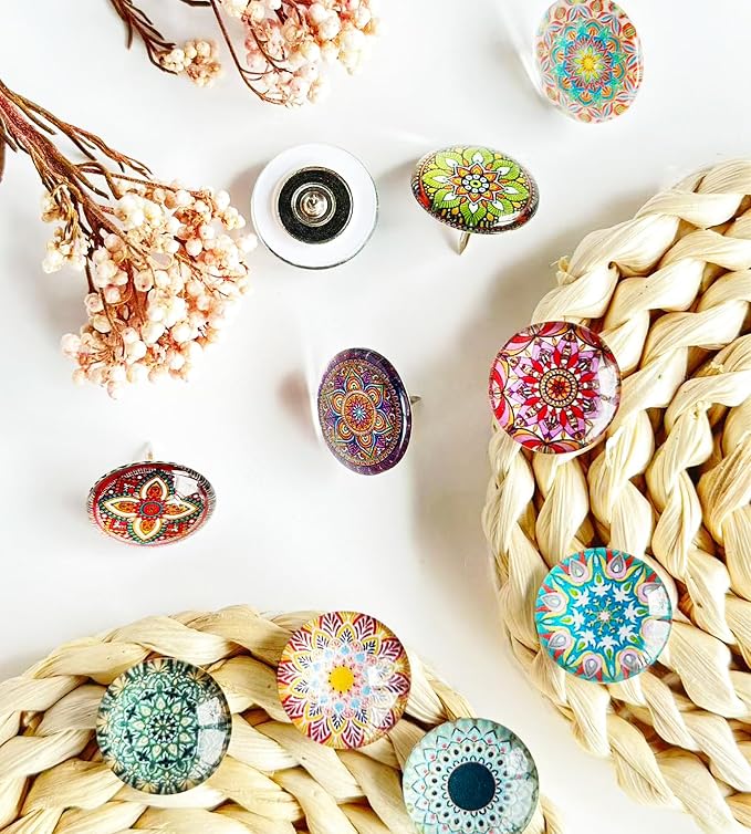 24 Glass Decorative Push Pins, Cute Bulletin Board Pins, Cute Thumbtacks - Image 7
