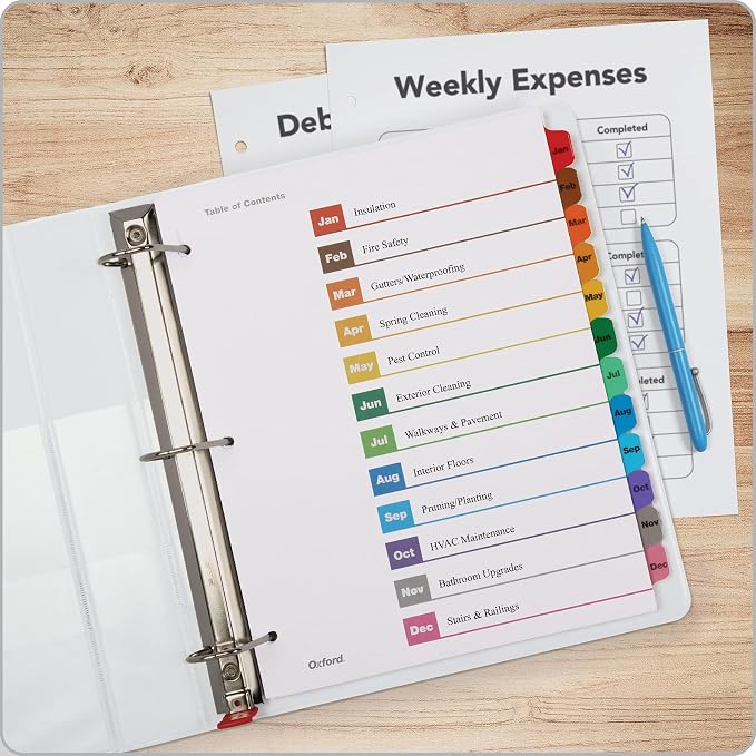 Oxford OneStep Binder Dividers, Dividers - Image 7