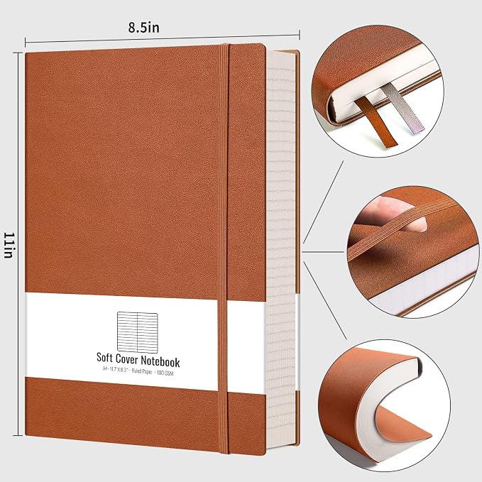 AHGXG A4 Notebook College Ruled - Image 2