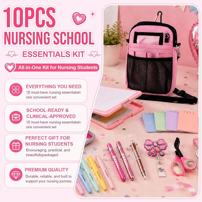 19 Piece Nursing School Essentials, All-in-one Nursing Student Starter Kit - Image 4