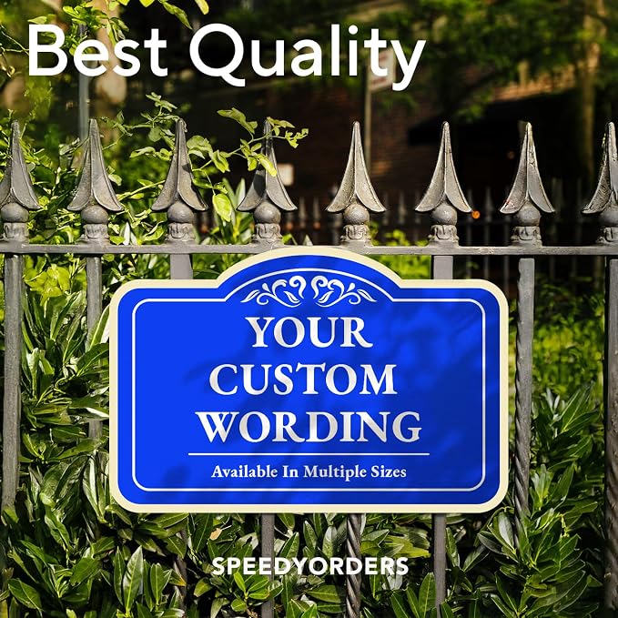 Custom Personalized Metal Aluminum Driveway Signs, Waterproof Made In USA - Image 7