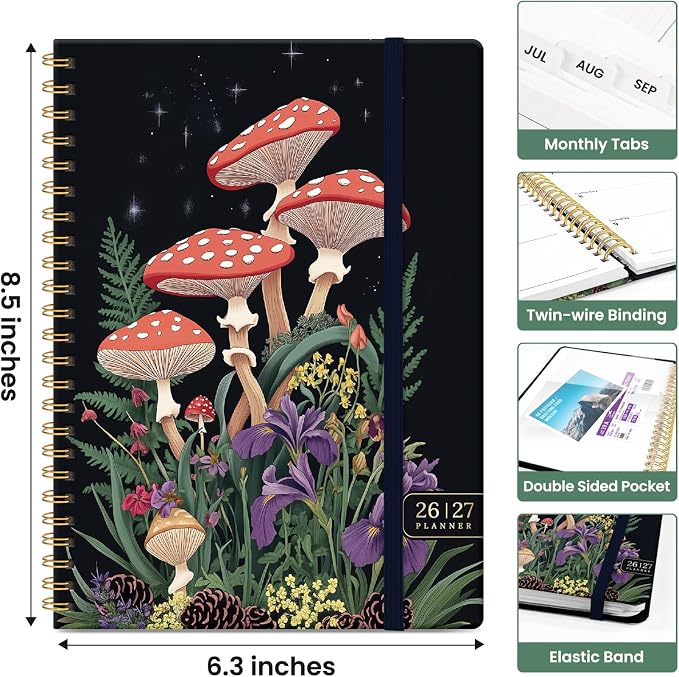 Planner 2026-2027, Academic Year Weekly and Monthly Calender Planner, from Jul - Image 4