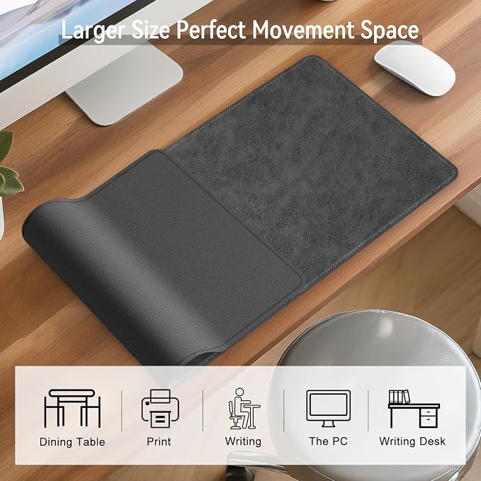 Imitation Crazy Horse Leather Desk Mat - Image 4