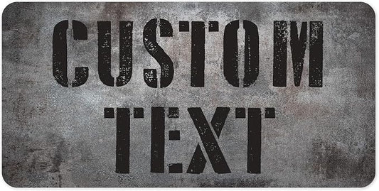 Custom Sign, Custom Street Sign, 11 Font Colors, 13 Font Styles, 4 Hole Options by MySignCenter