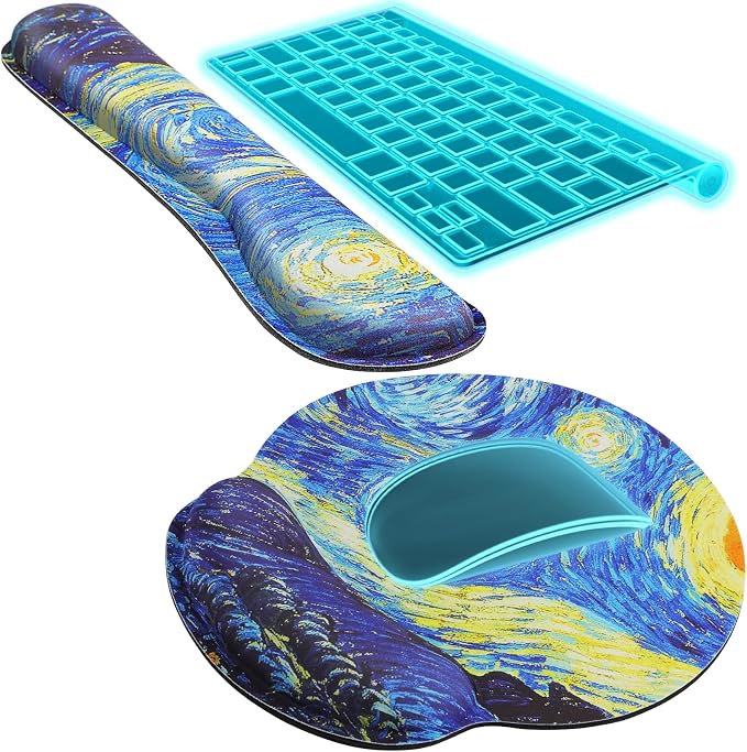 KTRIO Keyboard Wrist Rest & Mouse Pad by KTRIO
