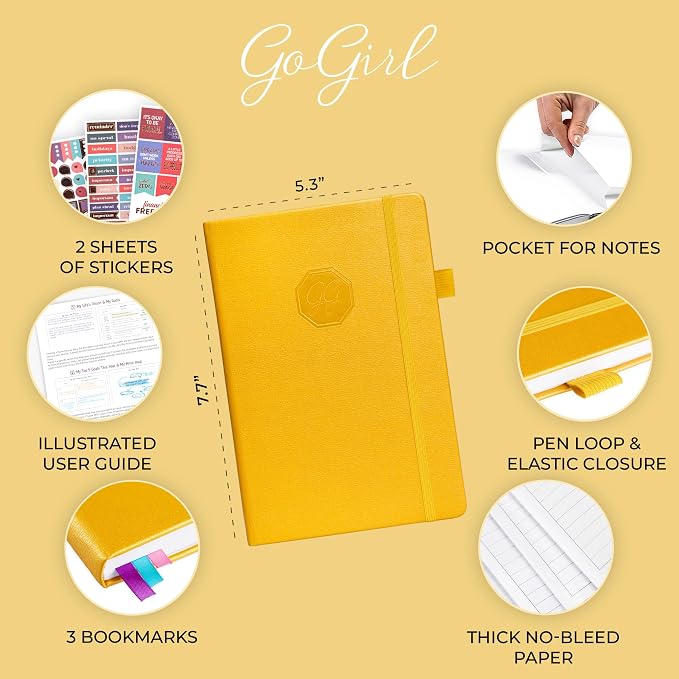GoGirl Weekly Schedule Planner – Hourly Work & Life Planner - Image 2