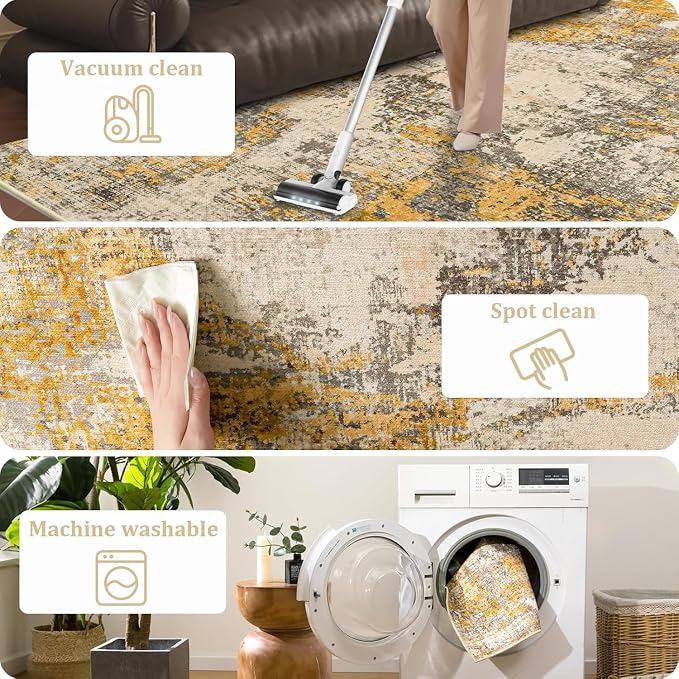 Office Chair Mat for Hardwood Floor, Machine Wash - Image 6