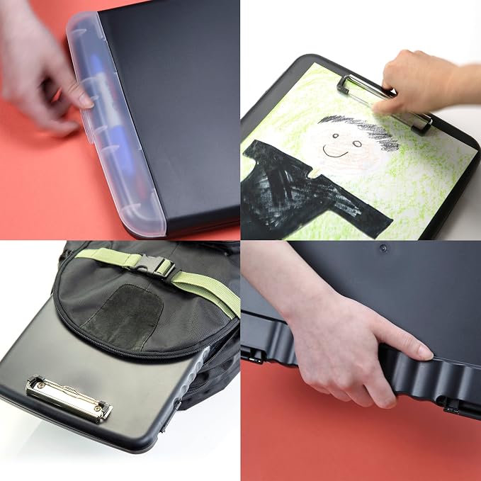Officemate Slim Clipboard Storage Box - Image 8