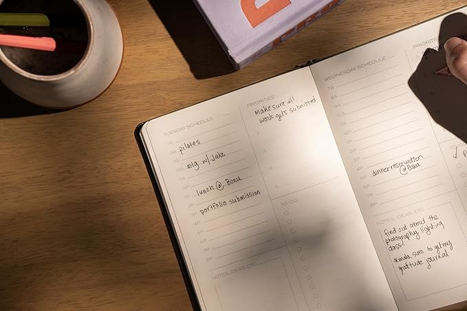 Anecdote 2025-2026 Planner: A Monthly, Weekly & Daily Planner 2025-2026 for Planning Your Success - A5 Size Hardcover Start Anytime and Achieve your Goals - Ink Blue-DeskLoop Office