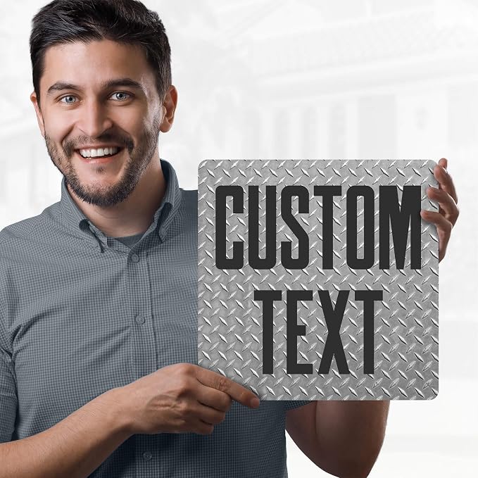 Custom Sign, Custom Street Sign, 11 Font Colors, 13 Font Styles, 4 Hole Options - Image 2