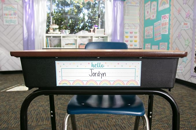 Teacher Created Resources Pastel Pop Flat Name Plates - Image 3