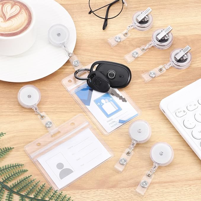 50 Pack Retractable Badge Reels - Image 5