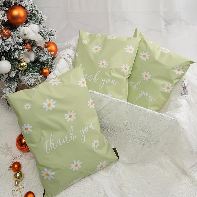 Thank You Poly Mailer 10x13 Inch 25 Pcs, Waterproof and Tear-Resistant Shipping - Image 6