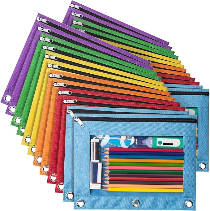 Forvencer 24 Pack Pencil Pouches by Forvencer