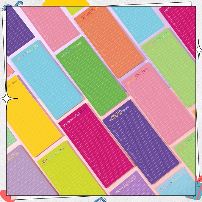 Censen 10 Pack 500 Sheets to Do List Notes Daily Checklist Notepad - Image 7