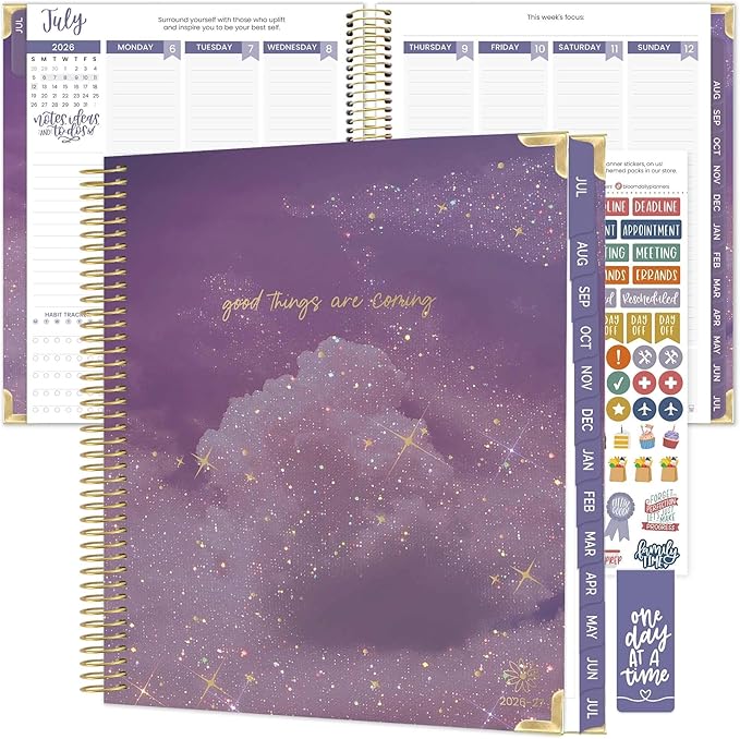 bloom daily planners 2026-2027 Hardcover Academic Year Goal & Vision Planner by bloomdailyplanners