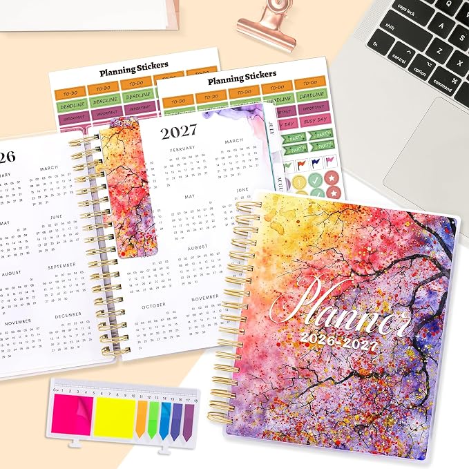 Planner 2026-2027, Large 18 Months Academic Daily Weekly Monthly Planner Yearly - Image 9