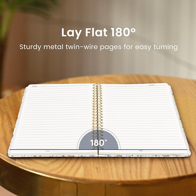 Taja Lined Spiral Notebook Journal - Image 4