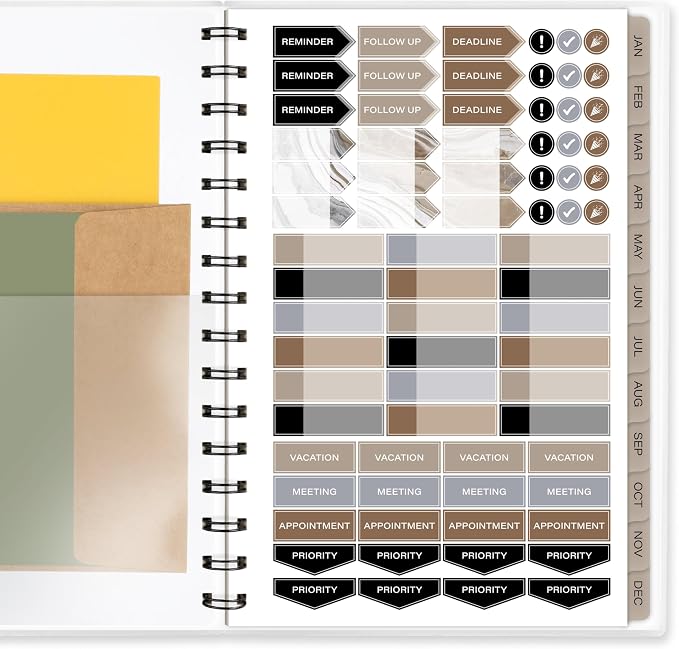 Mead Cambridge 2027 Planner, Weekly & Monthly, 5.5" x 8.5" - Image 7