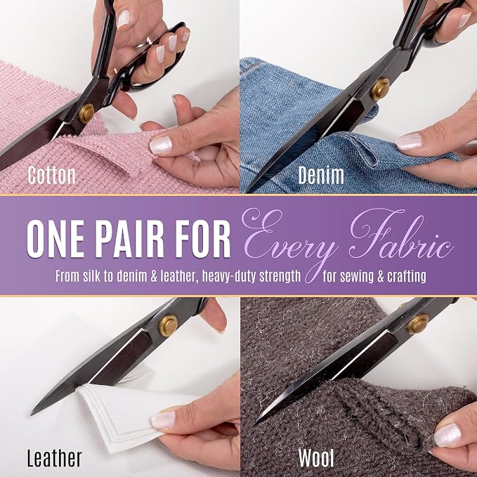 Professional 8 Inch Sewing Scissors - Image 7