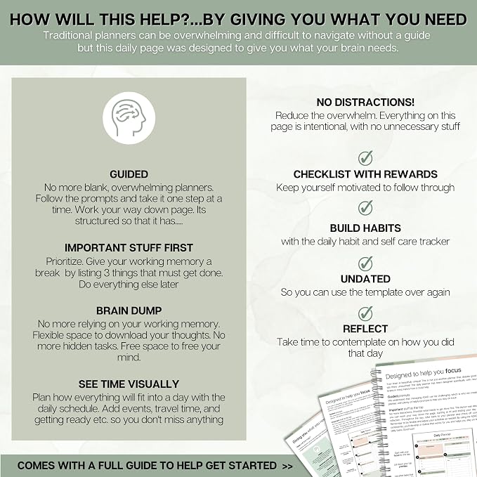 ADHD Daily Planner for Neurodivergent Adults - Image 6
