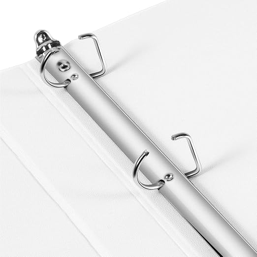 Amazon Basics 3 Ring Binder, 1 Inch D-Ring, Pockets - Image 4