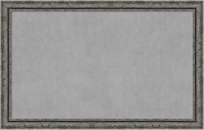 Amanti Art Black Framed Magnetic Board 28x44 Large Vision Board by AmantiArt