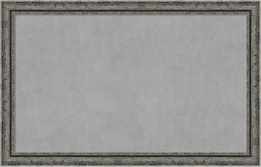 Amanti Art Black Framed Magnetic Board 28x44 Large Vision Board by AmantiArt