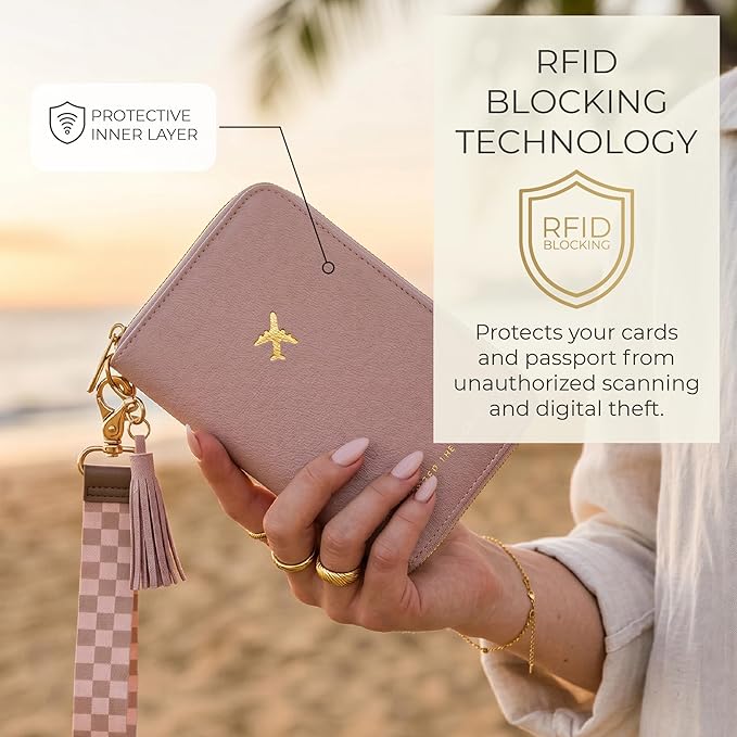 Beautiful Passport Holder And Travel Wallet - Image 5