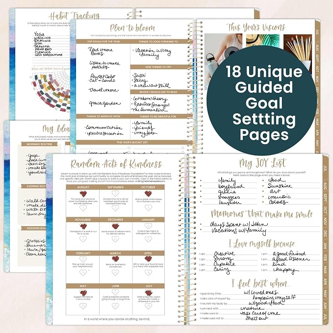bloom daily planners 2026-2027 Planner 13 Month Academic Year Organizer - Image 4