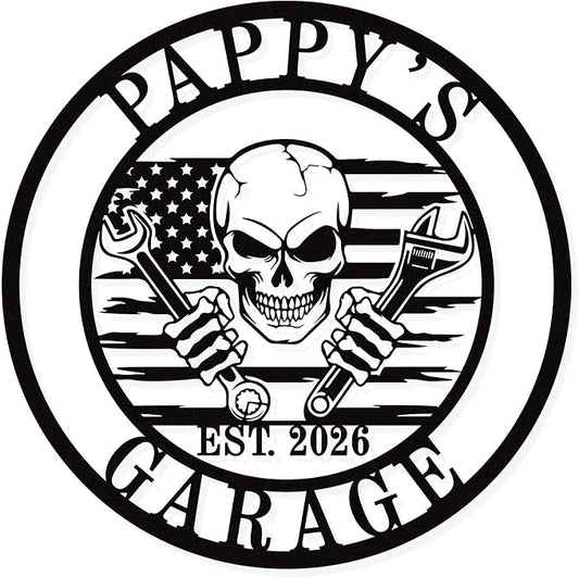 Personalized Garage Metal Sign by HYTSIGN