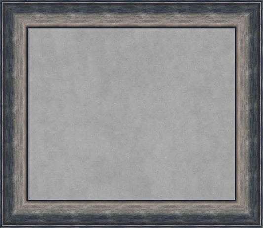 Amanti Art Silver Framed Magnetic Board 26x30 Medium Vision Board by AmantiArt