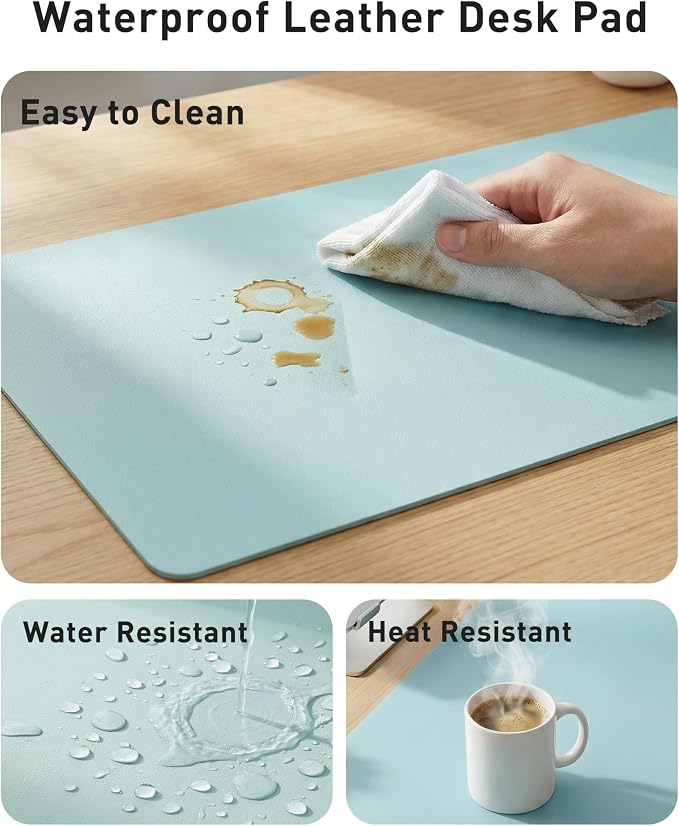 Aothia Faux Leather Desk Mat - Image 7