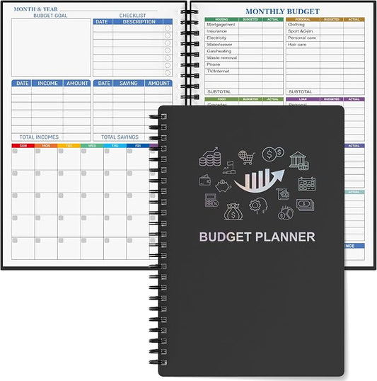 Budget Planner - Monthly Finance Organizer by Snootion