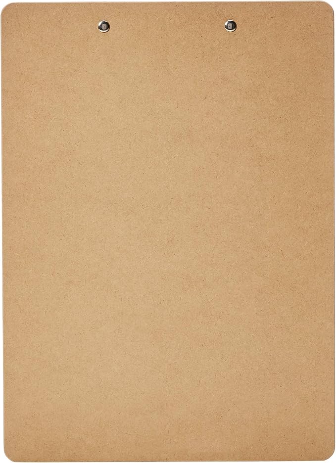 Amazon Basics Hardboard Office Clipboard, Letter Size - Image 3