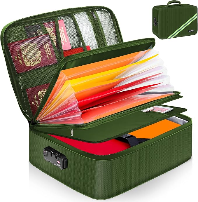 Noiposi Fireproof Document Box by Noiposi