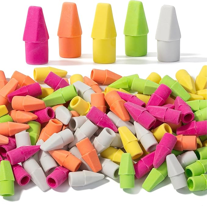 Mr. Pen- Pencil Erasers Toppers, 120 Pack, Latex Free, No Smudge | Mr Pen by MrPen
