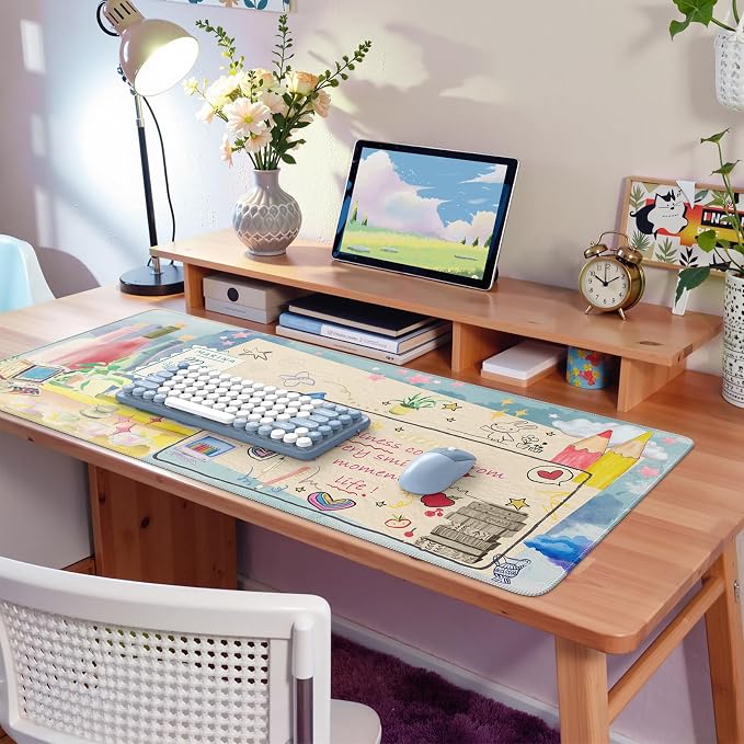 iCasso Extra Large Mouse Pad, Desk Pad Mat, Office Matt - Image 8