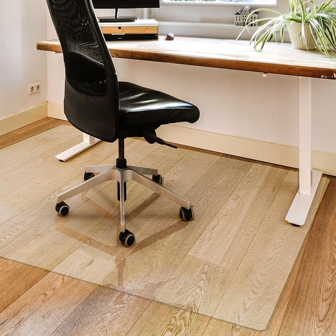 Office Chair Mat for Hardwood Floor: 63"x 51" Extra Large Chair Mats for - Image 8