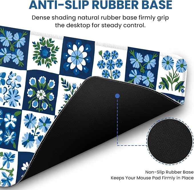 Large Mouse Pad for Desktop, Cute Desk Mat Pad Protector for Work & Gaming - Image 3