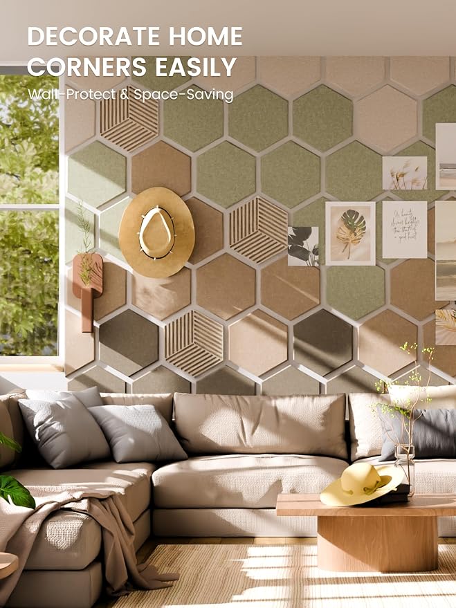 Fluxynara Hexagon Cork Board Alternative - Image 5